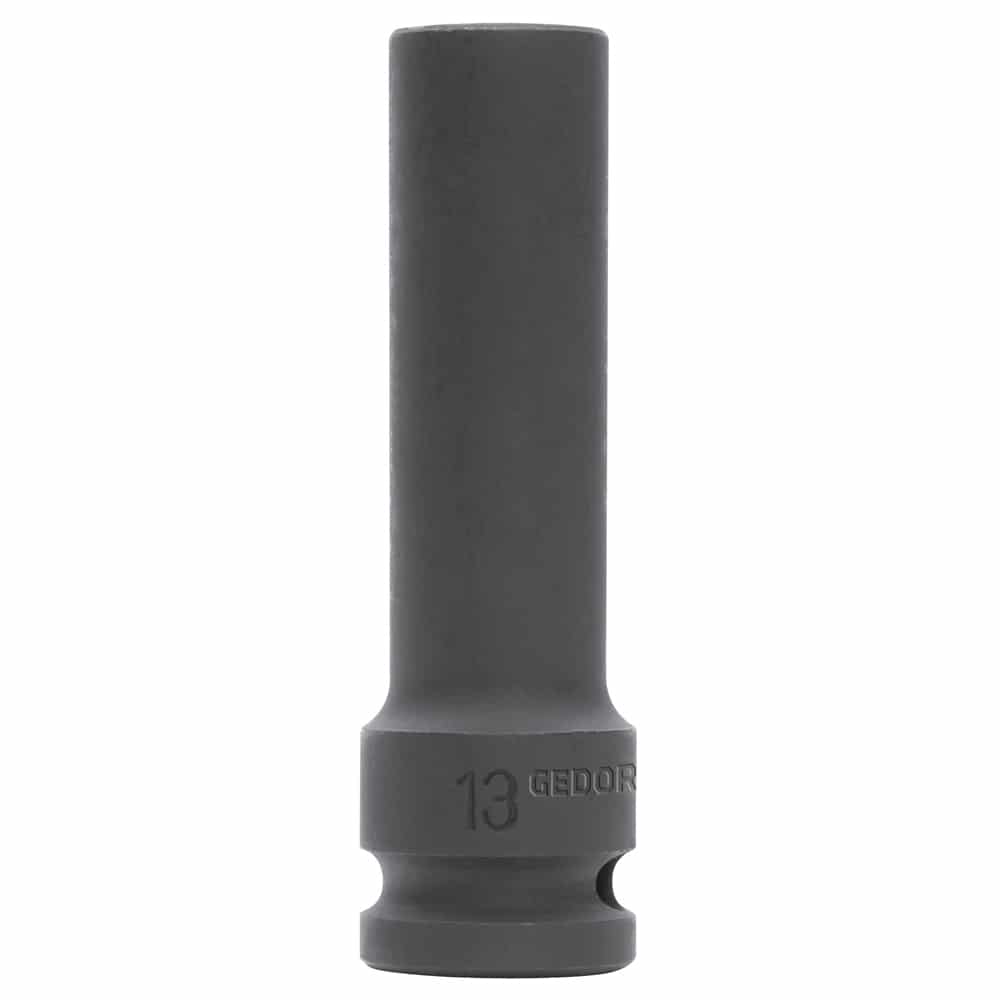 Soquete de impacto 1/2″ sextavado longo